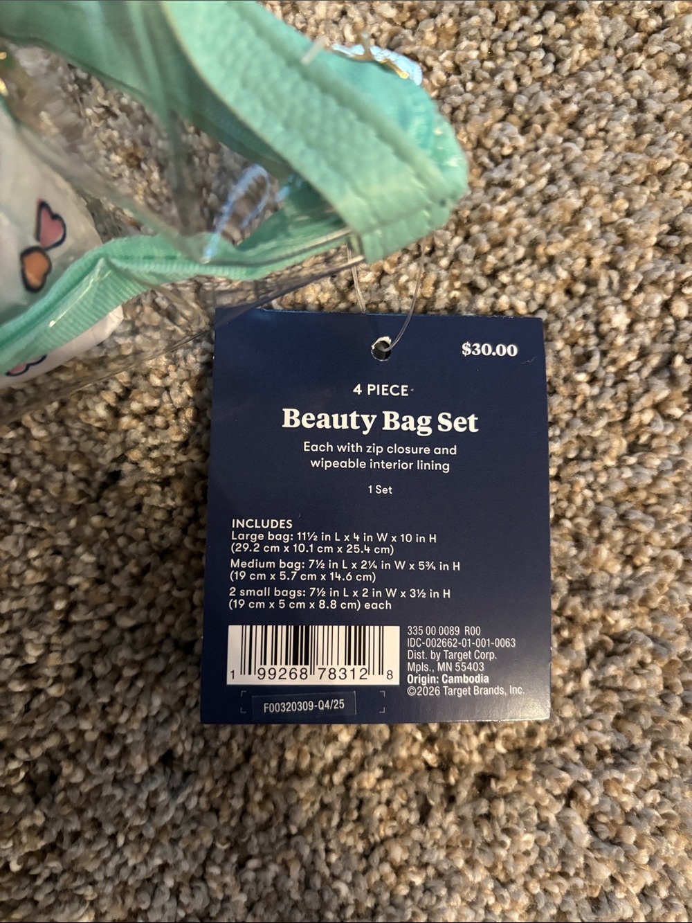 Roller Rabbit Beauty Bag Set - Picture 4 of 4
